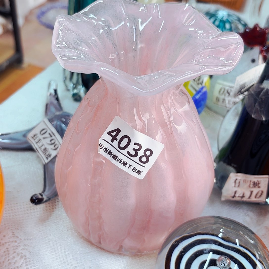 琉璃4038 安妮家居琉璃花瓶摆件