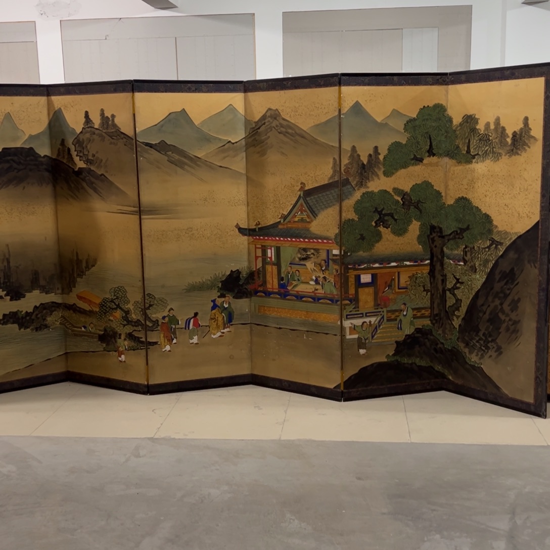绘画回流屏风回流屏风