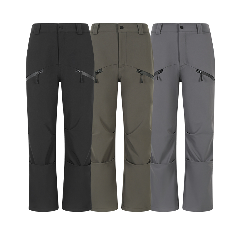 COSSMOR 24AW 软壳伽马绒3D立体剪裁冲锋裤 户外保暖运动登山