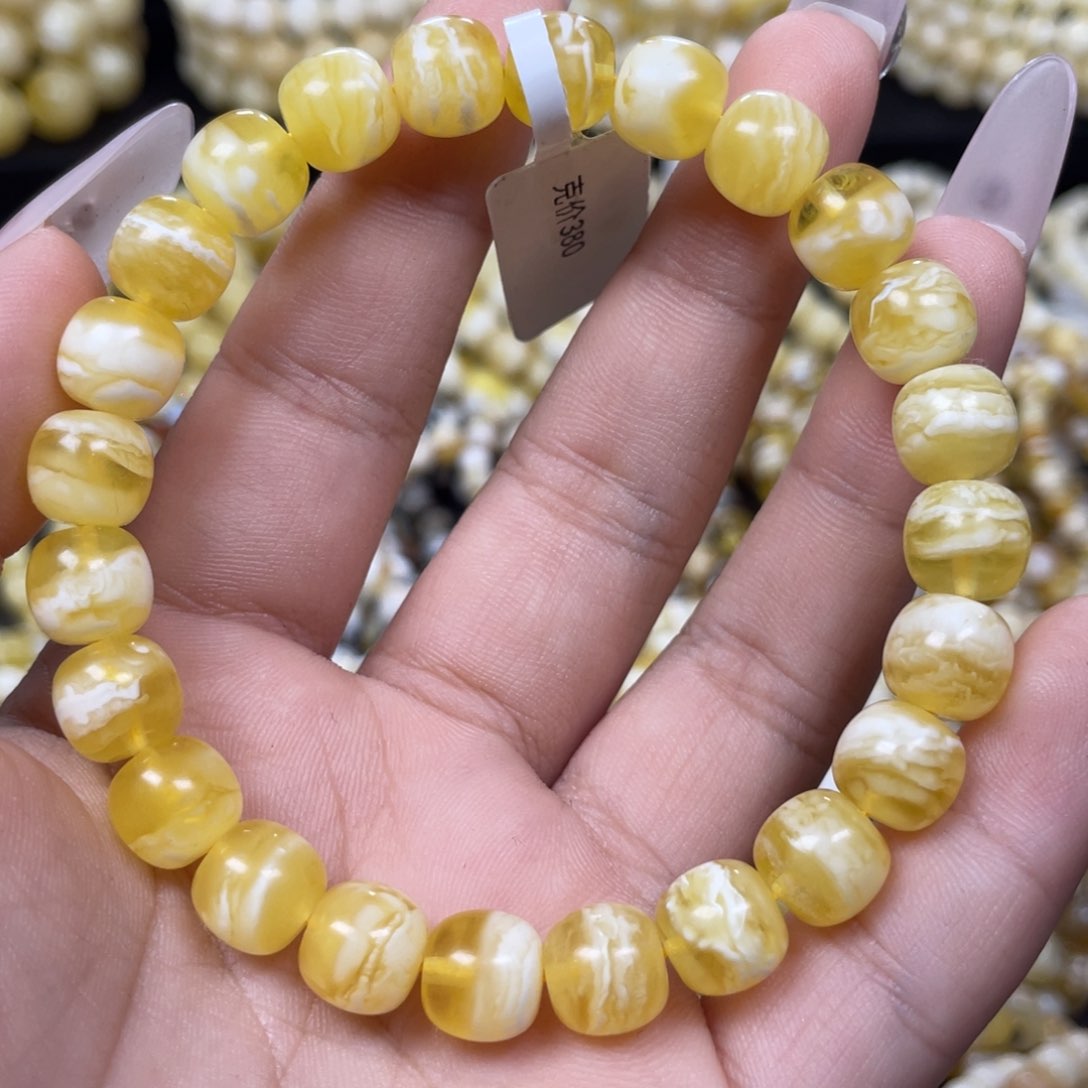 蜜蜡未镶嵌珠宝奇石9m