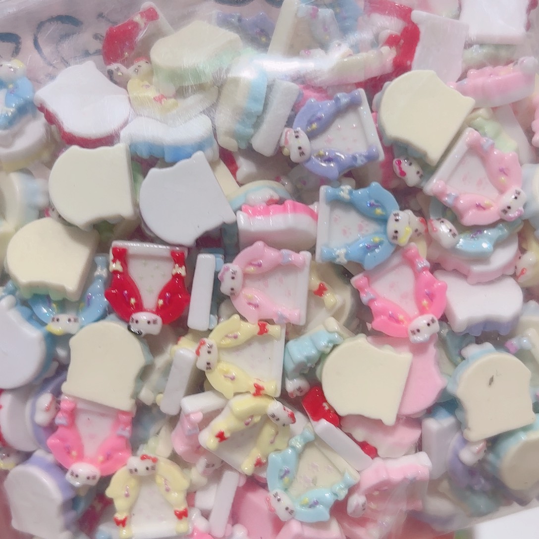 树脂想念金粉迷你窗帘kt100