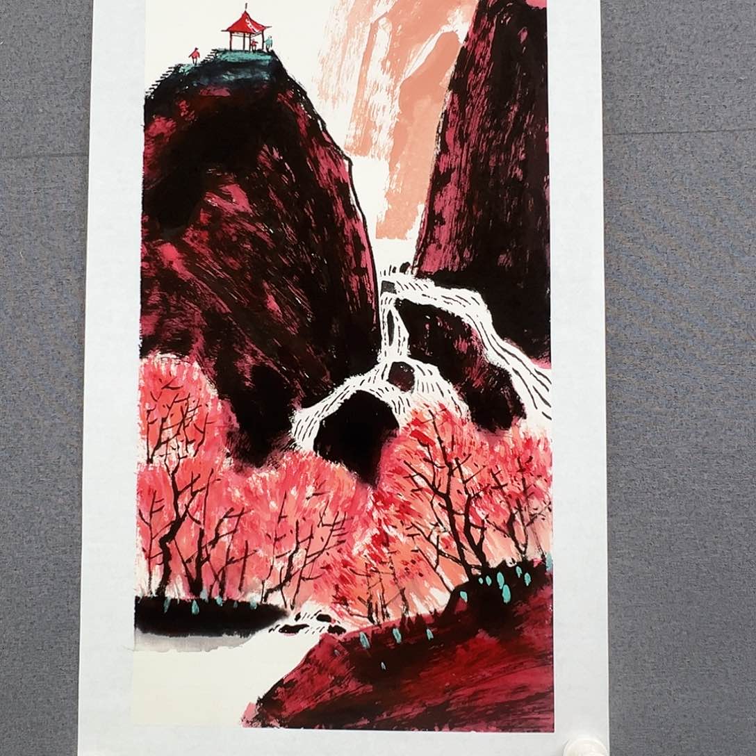 国画当代艺术，展览作品