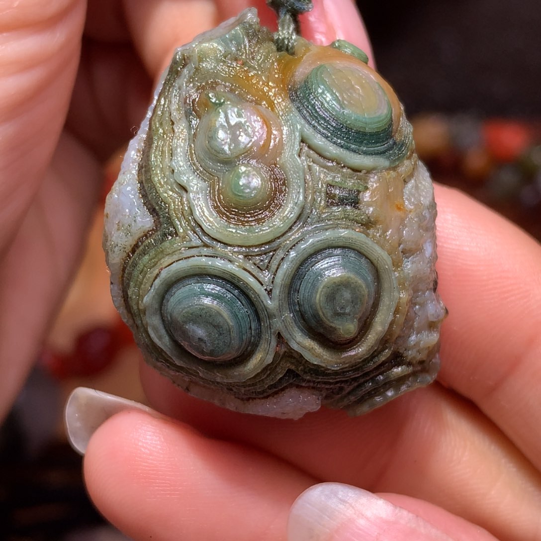 未镶嵌玛瑙/玉髓珠宝半成品