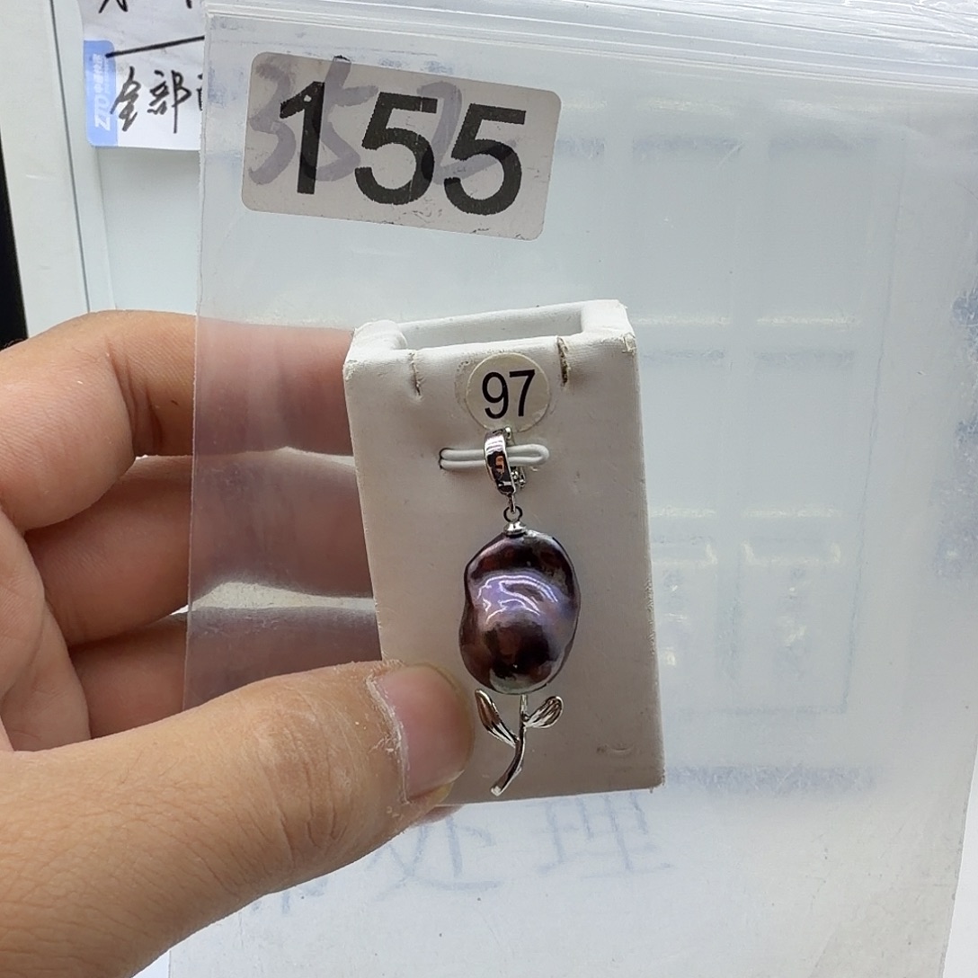 淡水珍珠合金颈饰