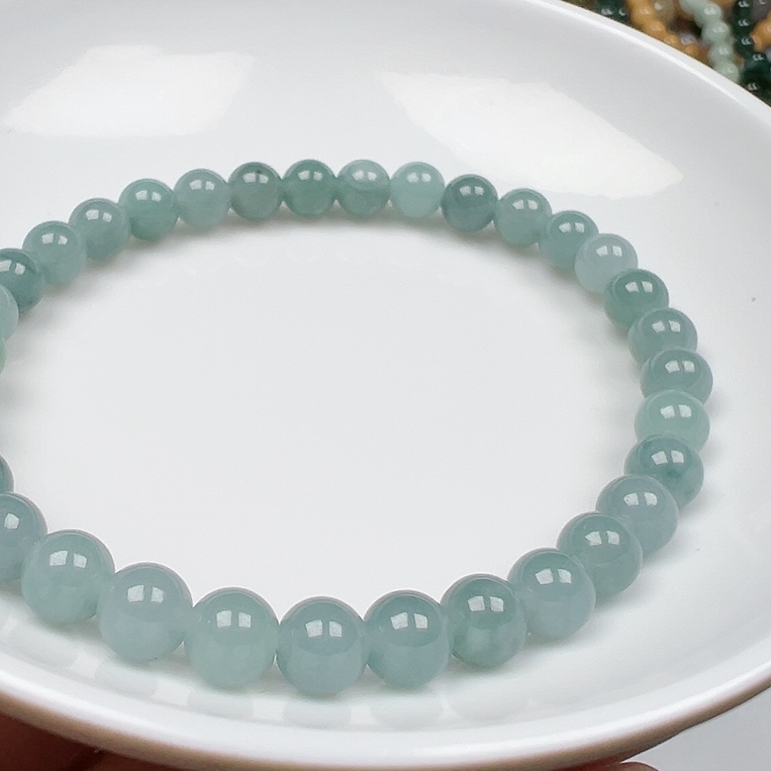 翡翠手链未镶嵌ʍ货主老华