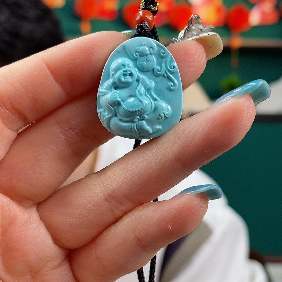 绿松石珠宝奇石未镶嵌