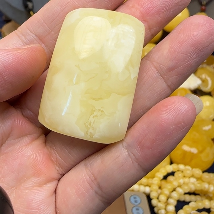 蜜蜡颈饰未镶嵌天然蜜蜡