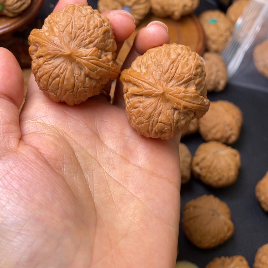 文玩核桃把件40.5大团圆