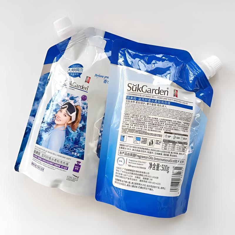 【规格可选】蔬果园蓝风铃香水柔软洗衣液500g