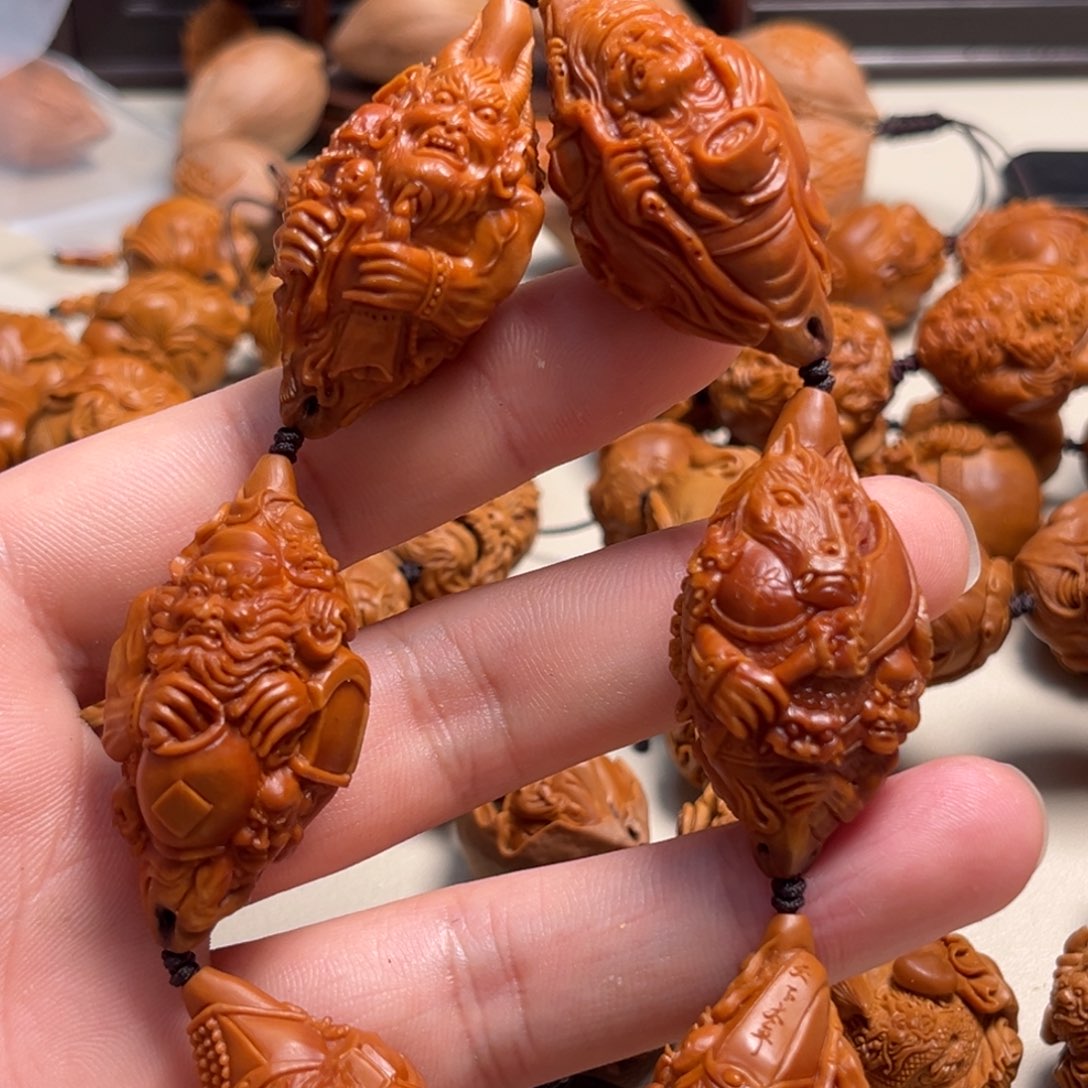 橄榄核吊坠武****地府手串