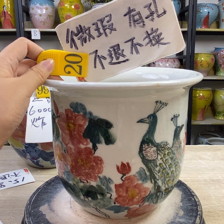 1tc景德镇陶瓷花盆