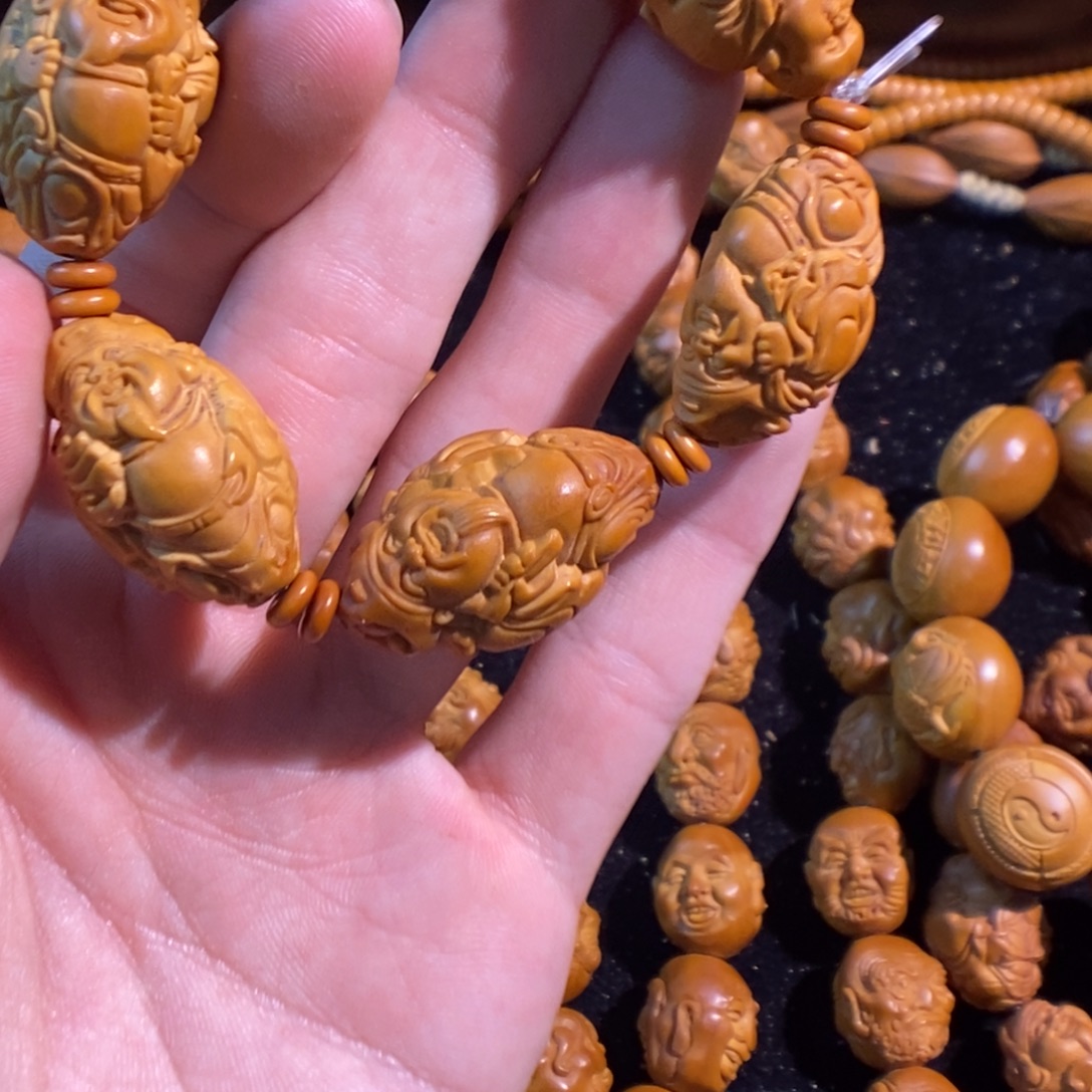 手串/手链橄榄核财神