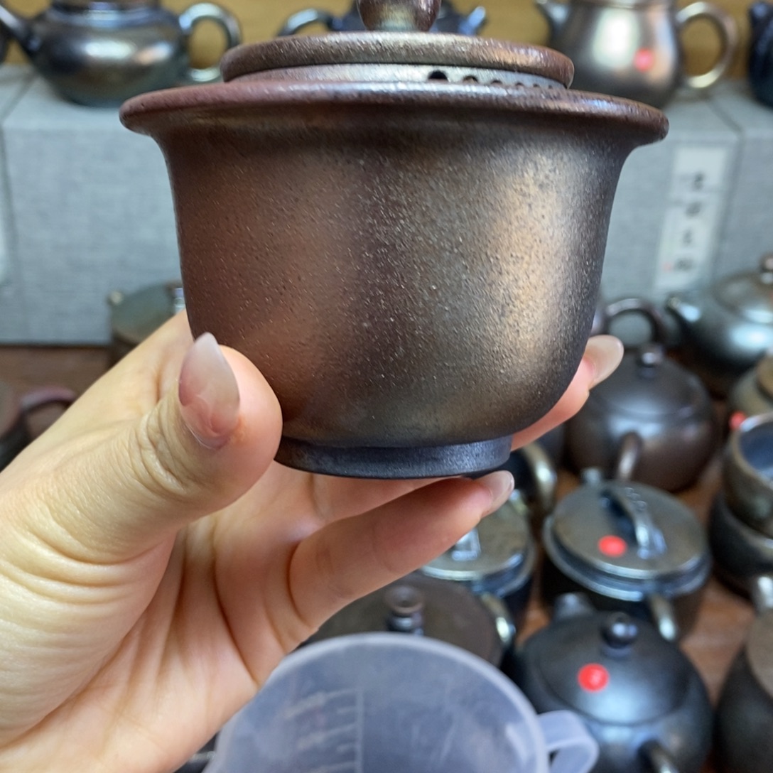 云南建水紫陶柴烧微瑕壶