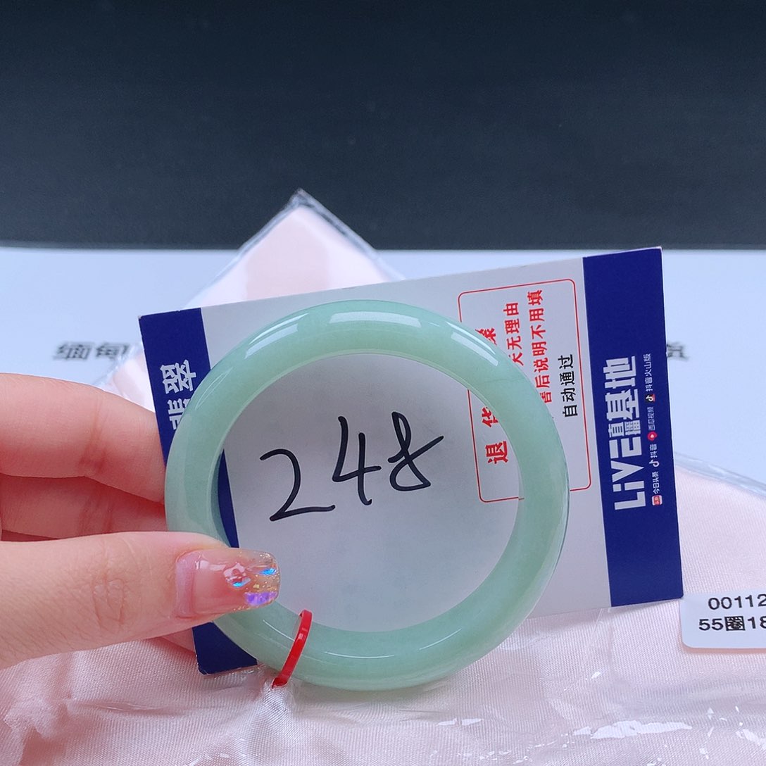 翡翠手镯未镶嵌001120手镯