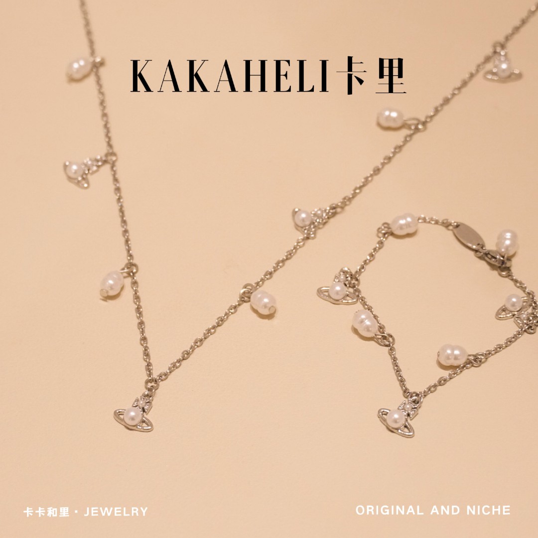 铜合金项链 高定系列土星项链套装【两件套】BB-28