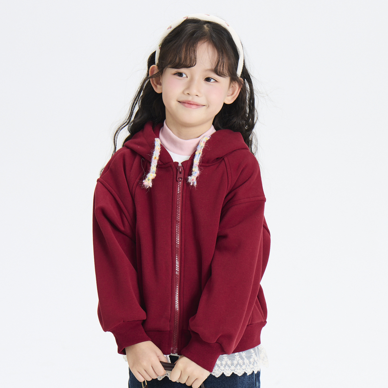 多多一上女小童25深秋短款厚外套（90-140）2538A34X