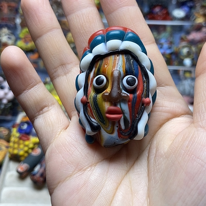 颈饰琉璃福利酋长08