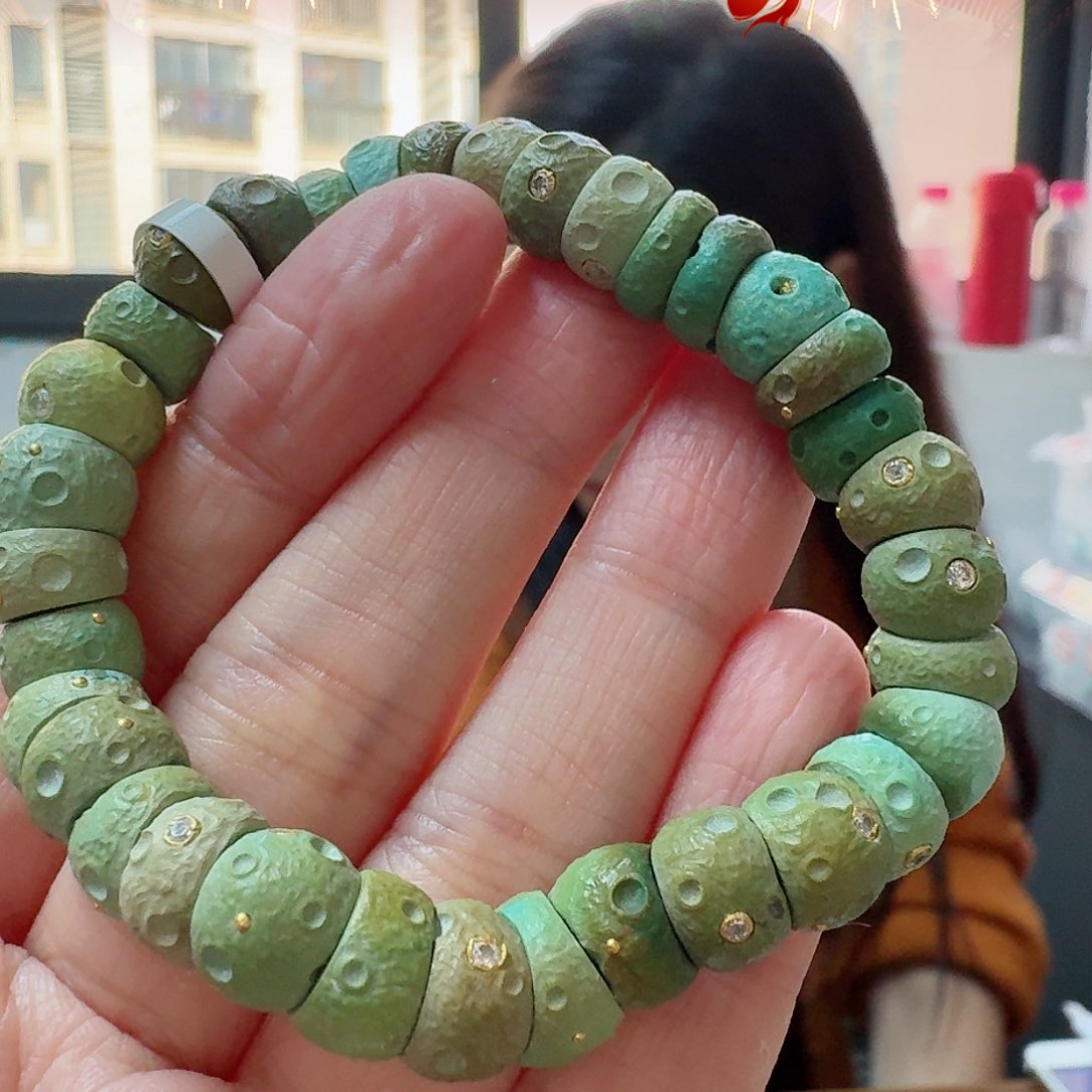 绿松石珠宝奇石未镶嵌