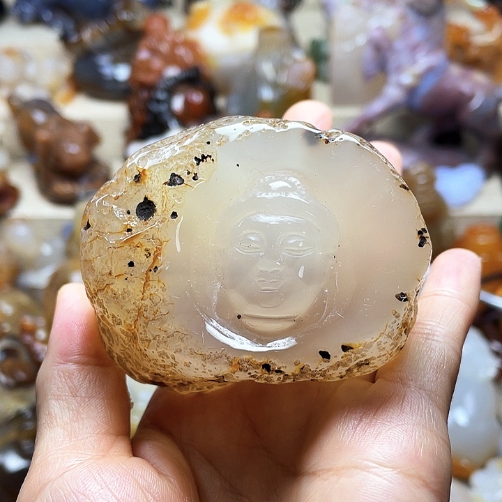 玛瑙/玉髓未镶嵌饰品