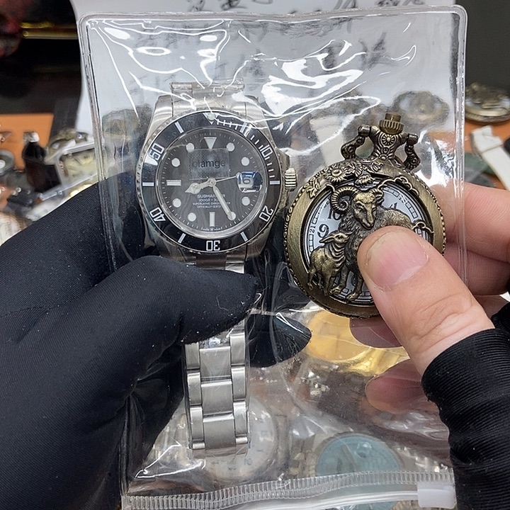 樱***道钢不锈钢合金机械机芯