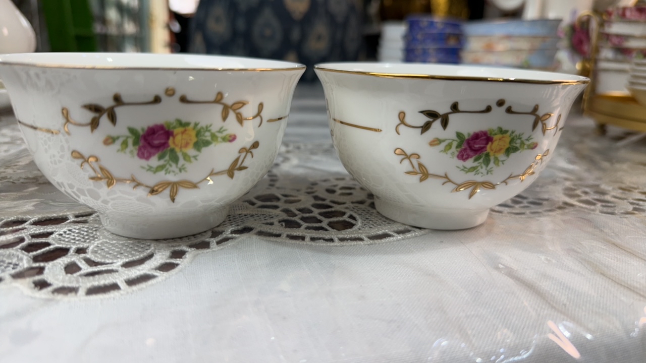 唐山骨质瓷4寸小碗