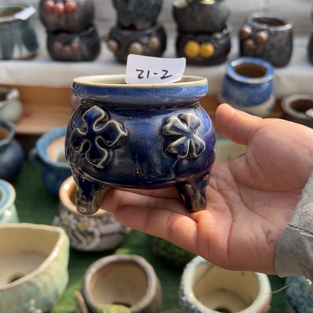 21-2花盆口7高7小鹿
