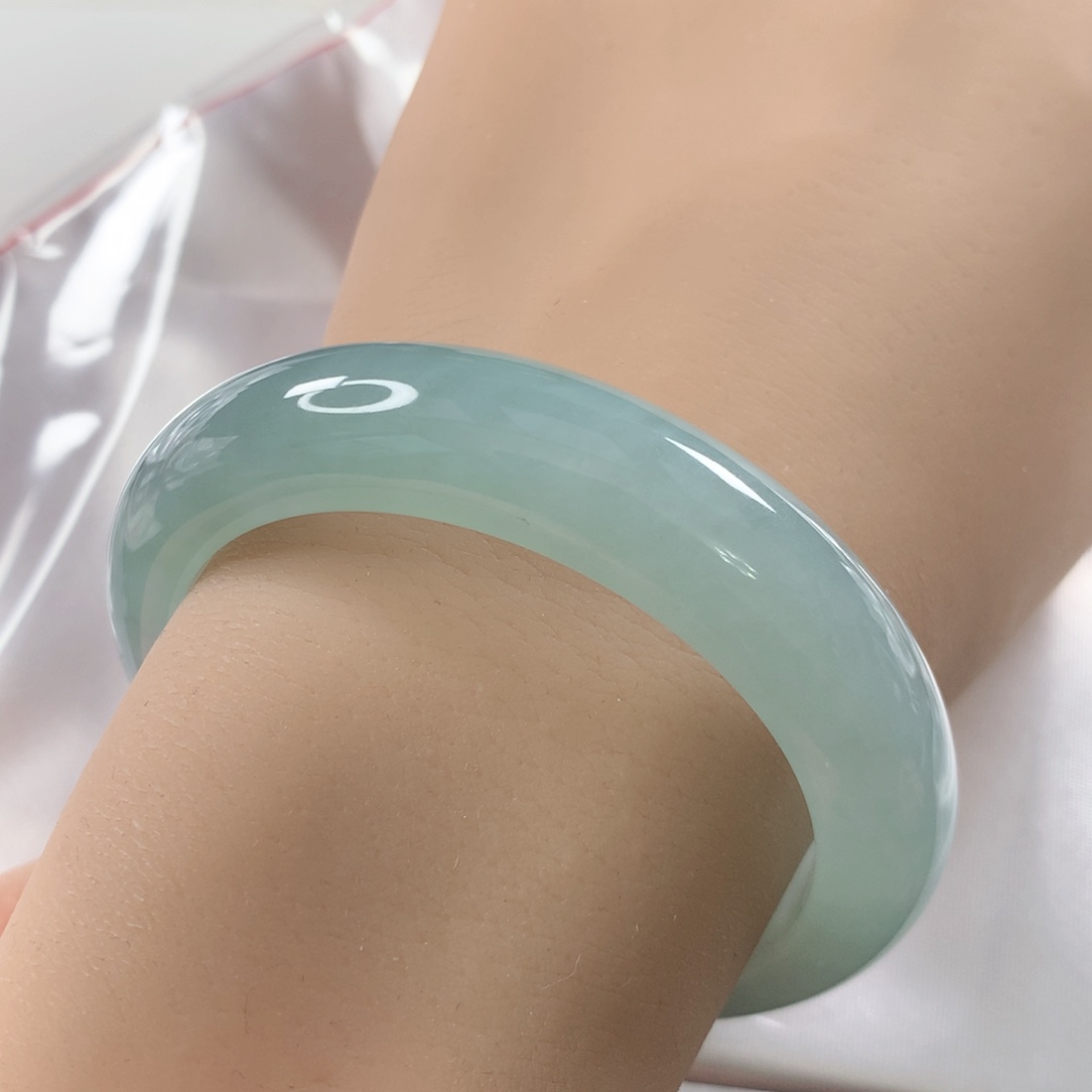 未镶嵌手镯翡翠 50正圈 需包容裂纹288