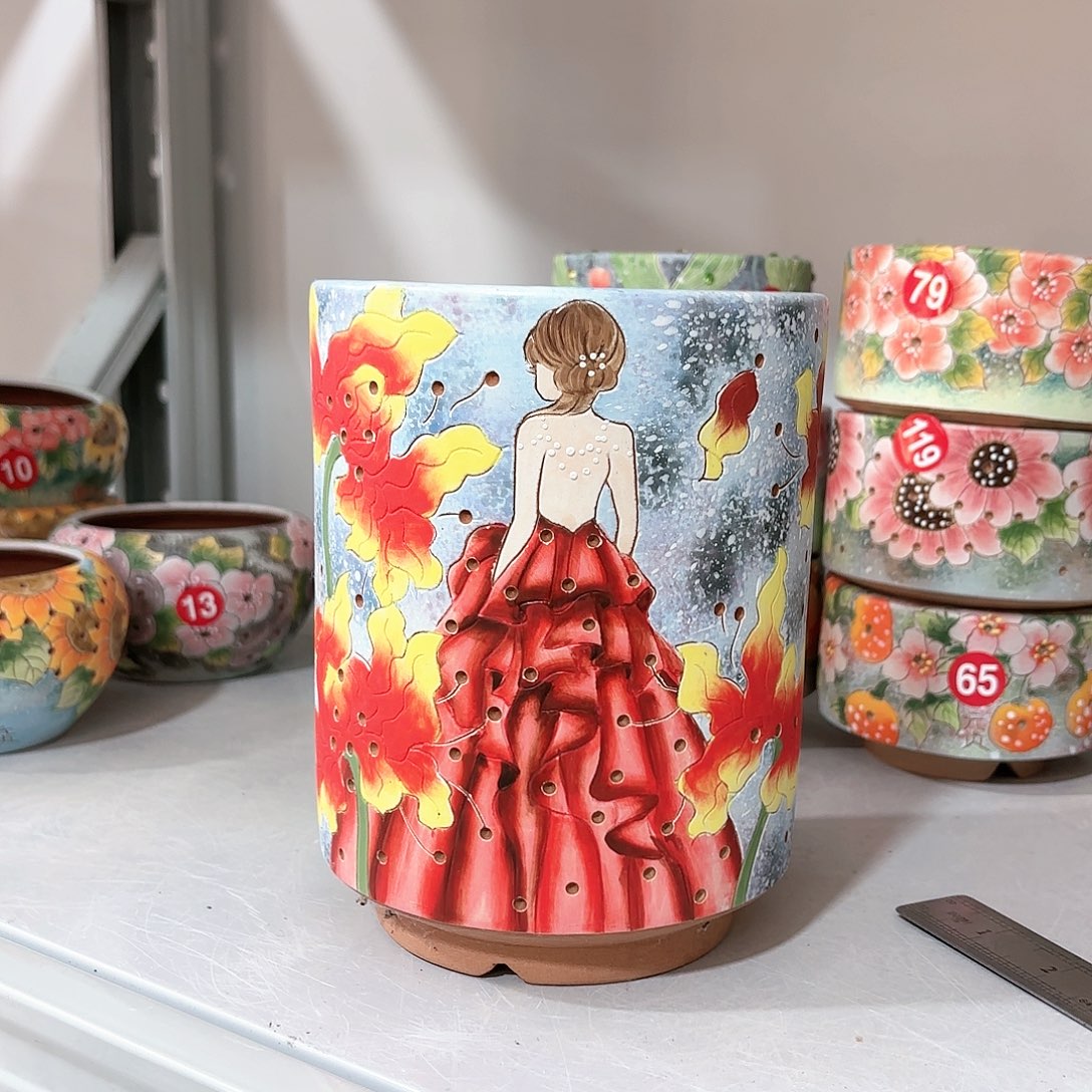 紫砂花盆手工花盆默认微瑕12/17