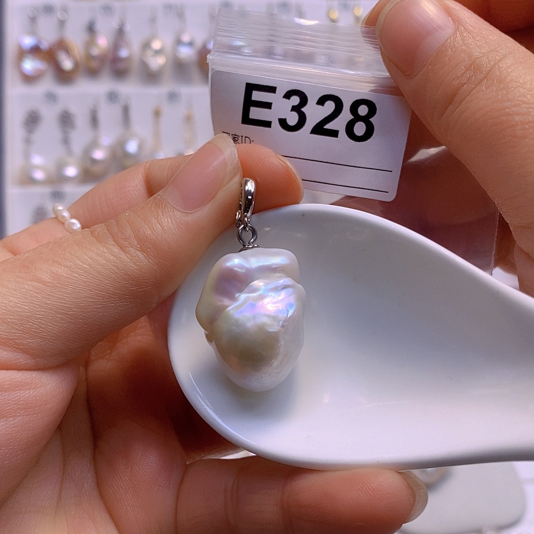 淡水珍珠颈饰银S925镶嵌