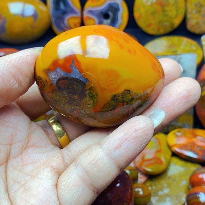 逗***频玛瑙/玉髓合金手链