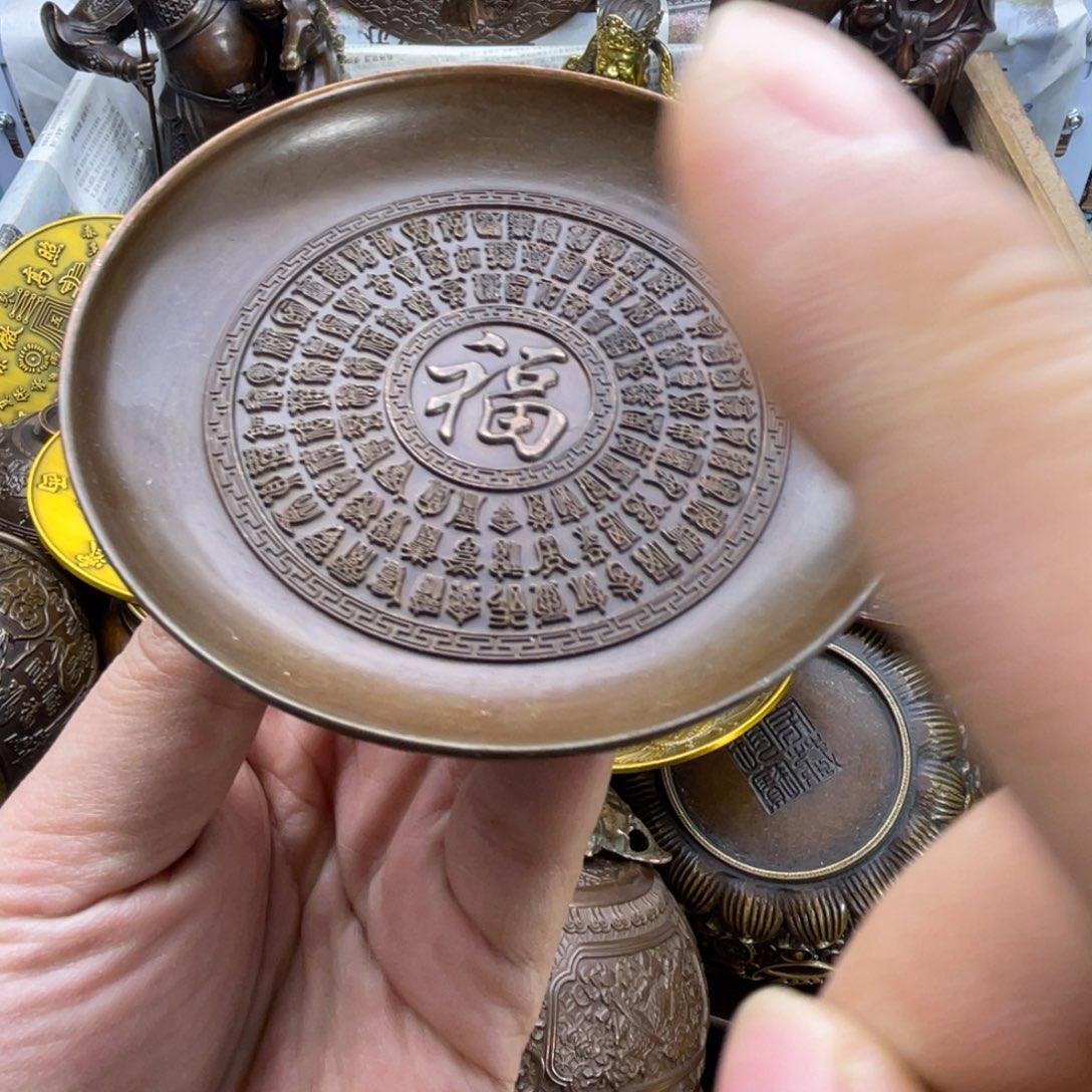 铜器工艺品办公室摆件 