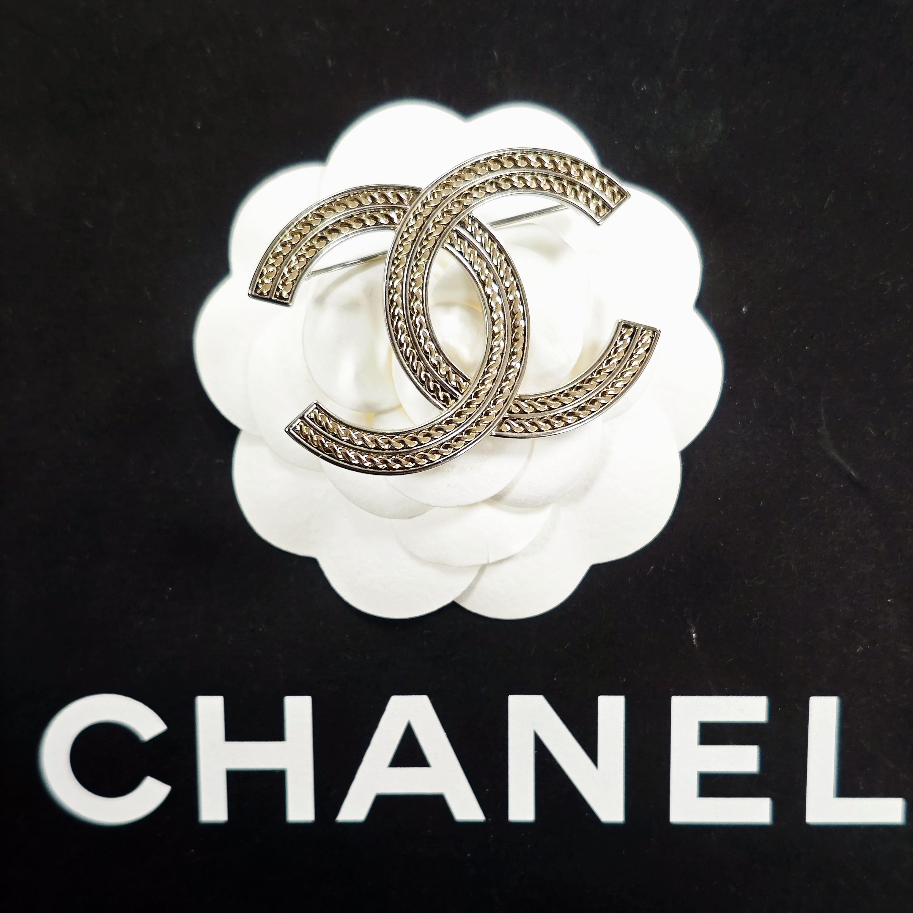 未使用 Chanel/香奈儿 浅金色甜美风胸针麦穗时尚