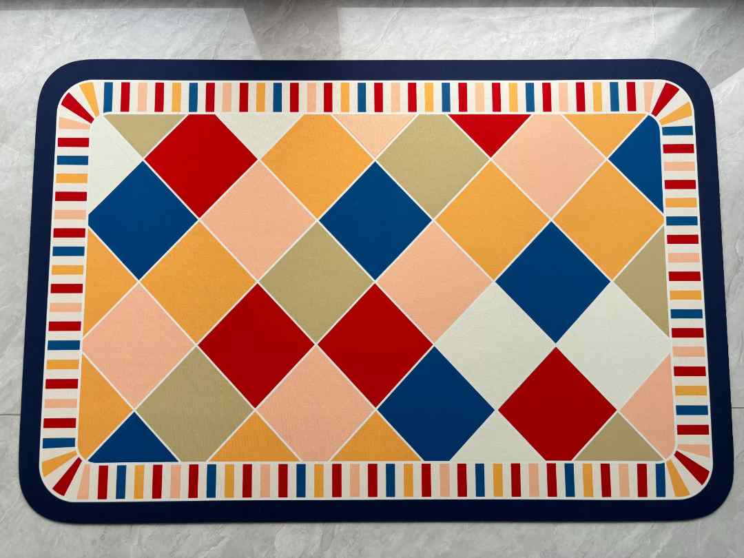 【加厚款】家用硅藻泥入户门地垫卫生间浴室卧室厨房门口吸水防滑