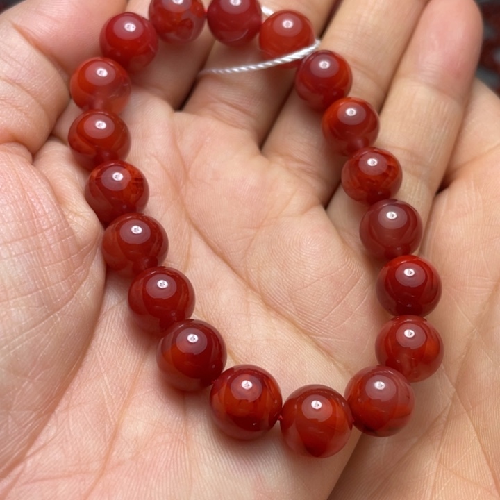 南红玛瑙手串10多样性发1未镶嵌