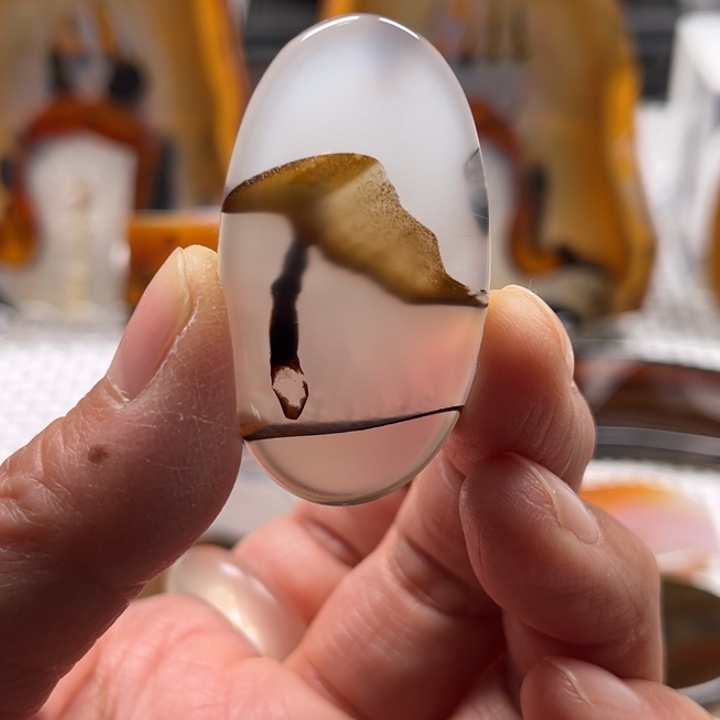 玛瑙/玉髓未镶嵌吊坠(不含链)