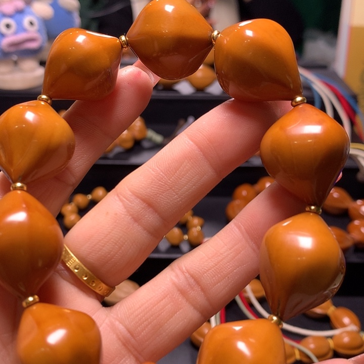 橄榄核手串/手链三花手串