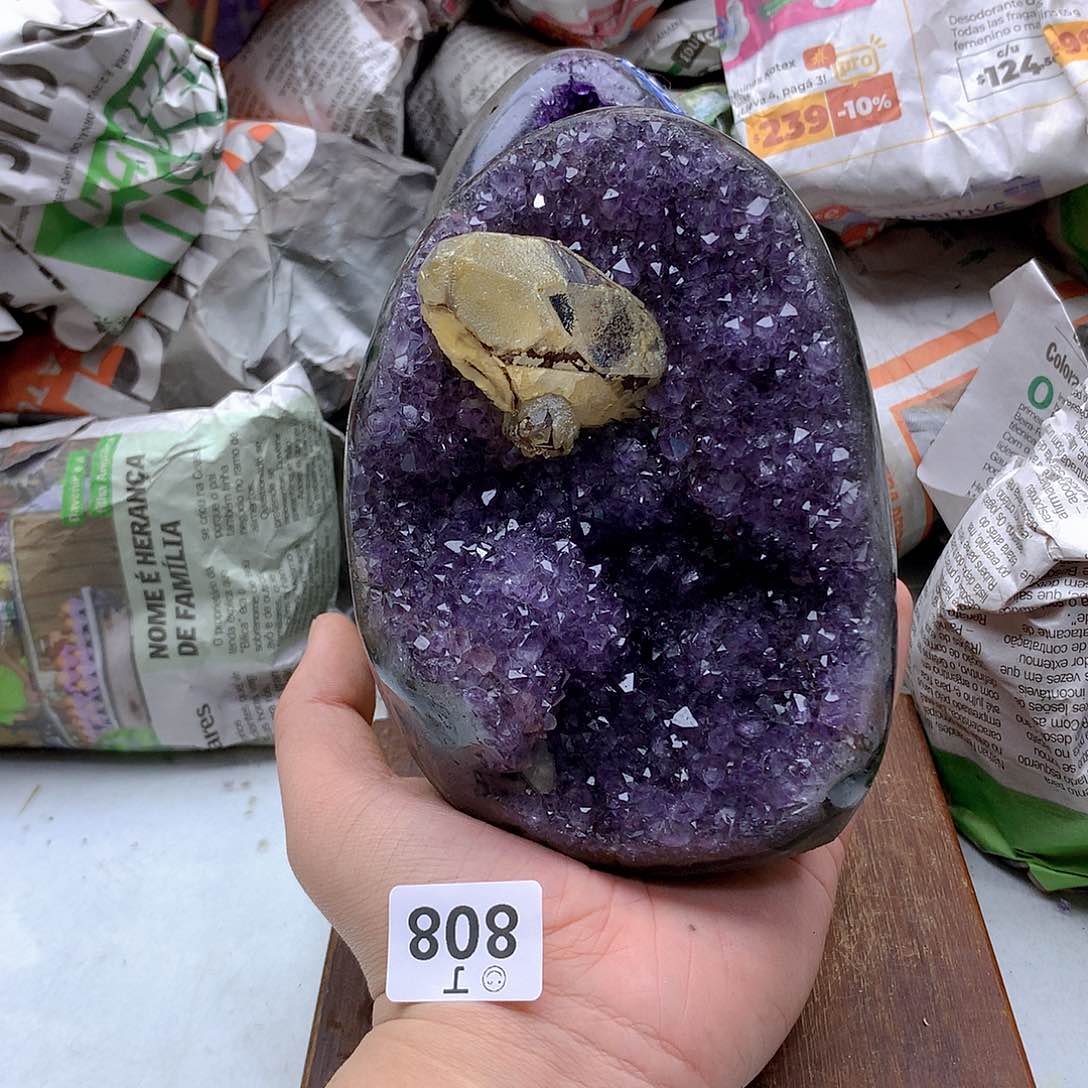 紫晶大型摆件（非配饰）未镶嵌