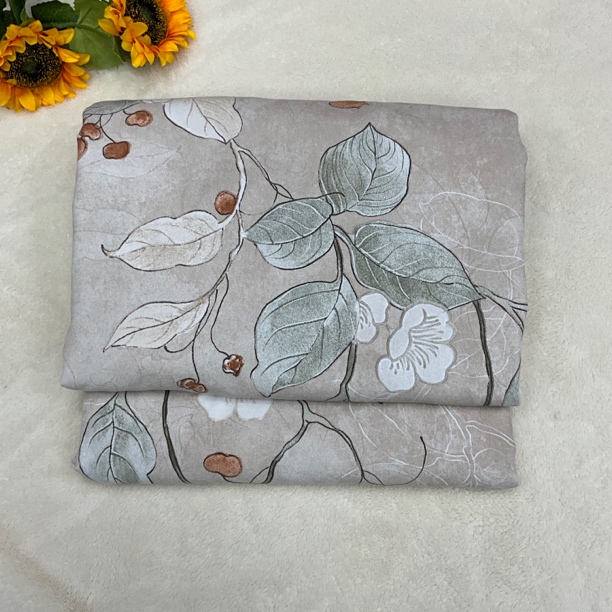 锦棉双人被套（暖秋）高奢贡缎提花秋冬四季适用