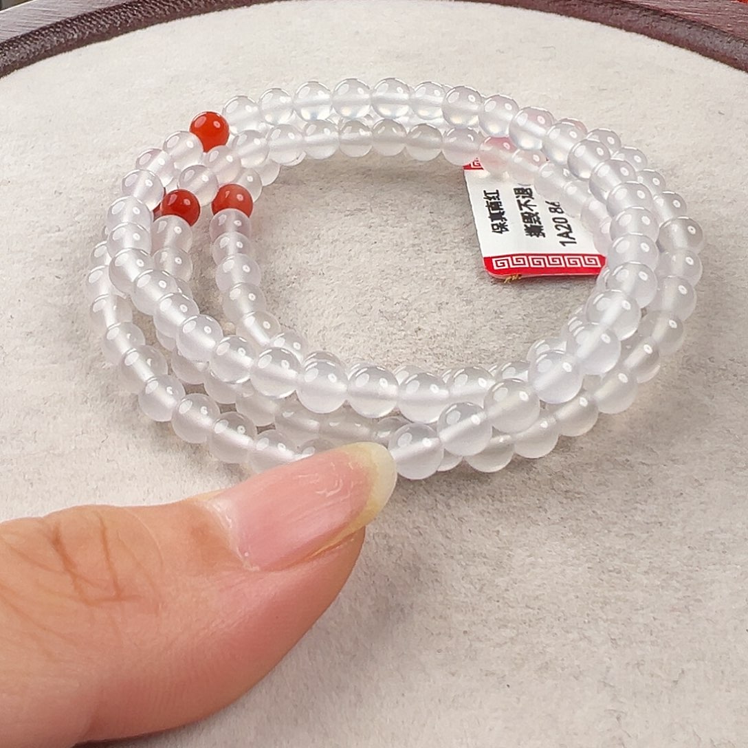 南红玛瑙未镶嵌多圈5.5