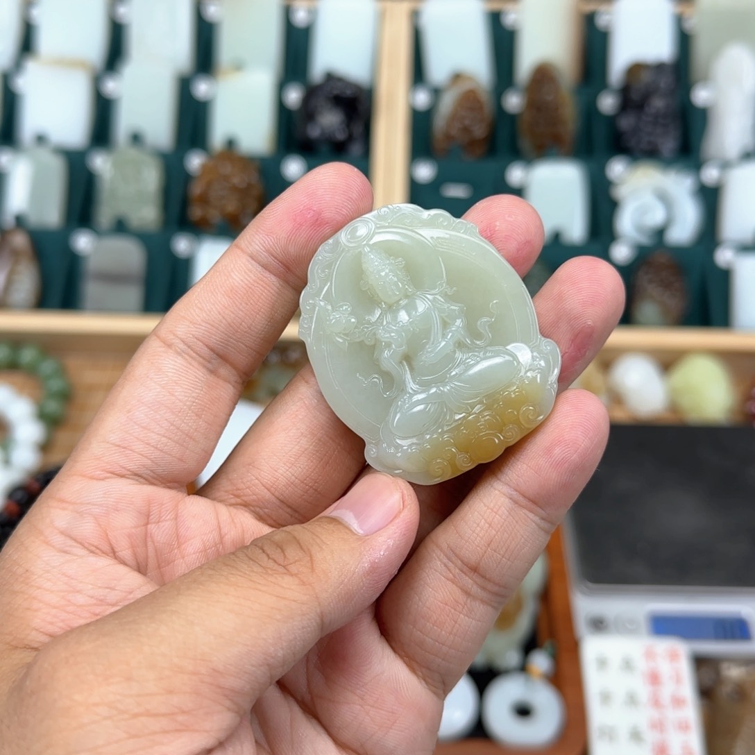 和田玉挂件未镶嵌