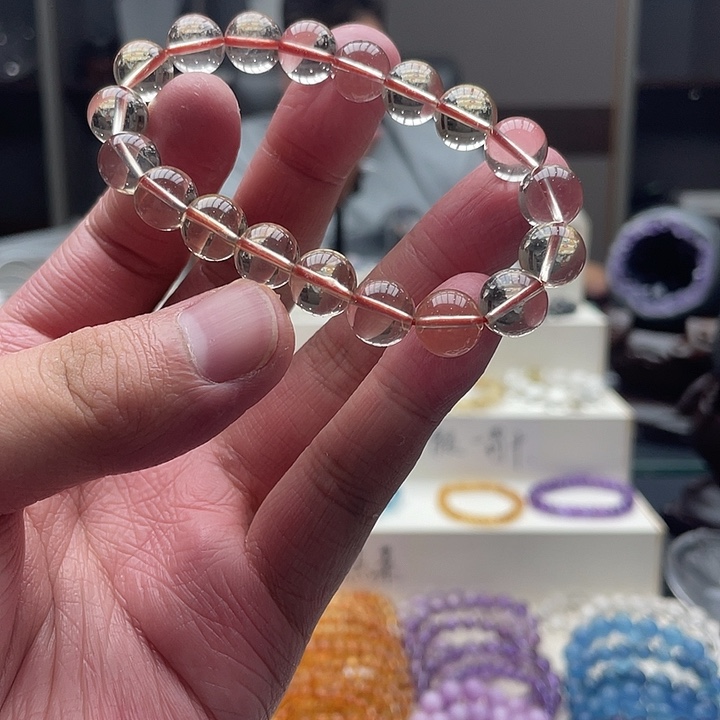 再***了水晶手链未镶嵌黄水晶手串