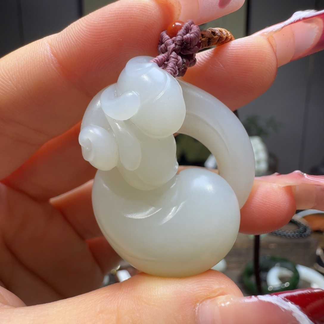 和田玉挂件未镶嵌