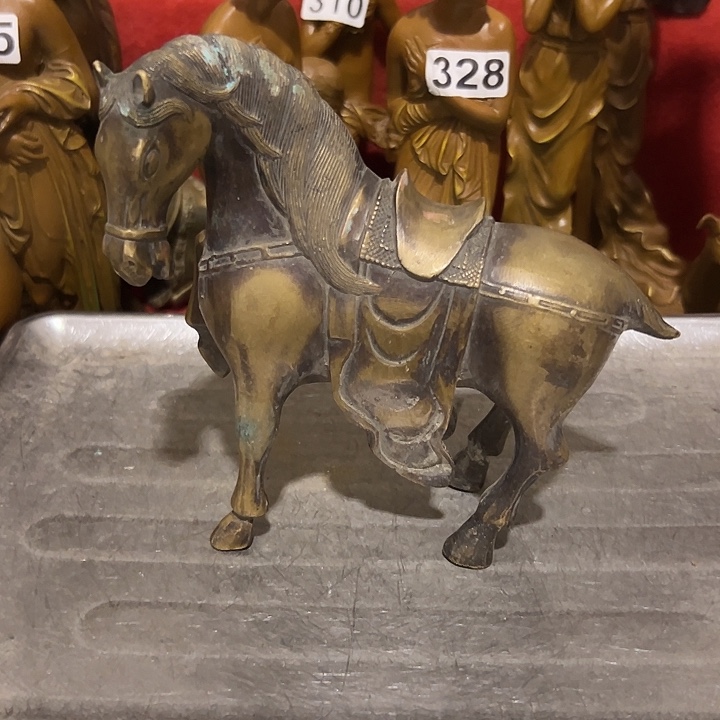 黄铜摆件，文房工艺品摆件