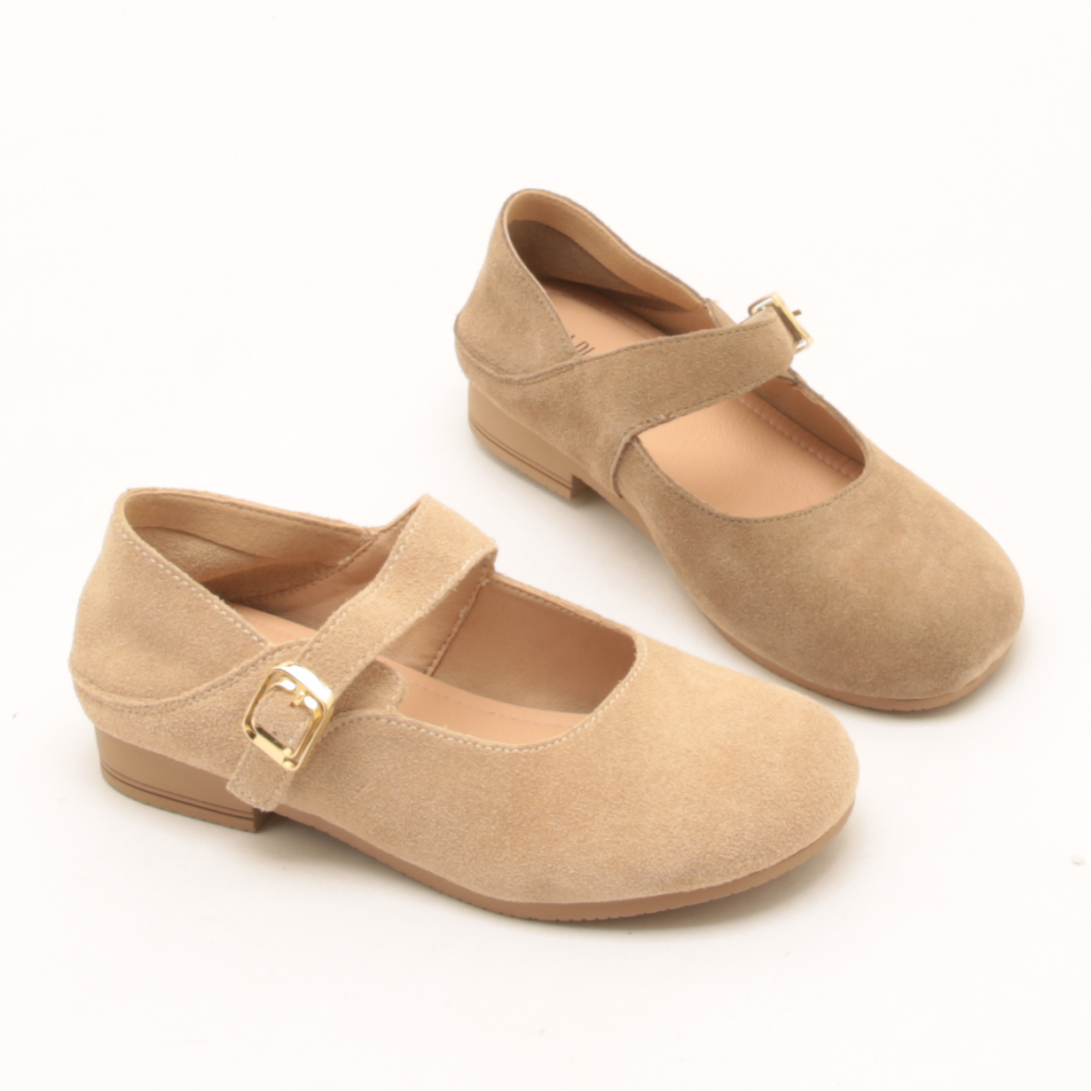 6283玛丽珍单鞋女春夏新款浅口百搭一字扣森系复古软平底勃肯鞋