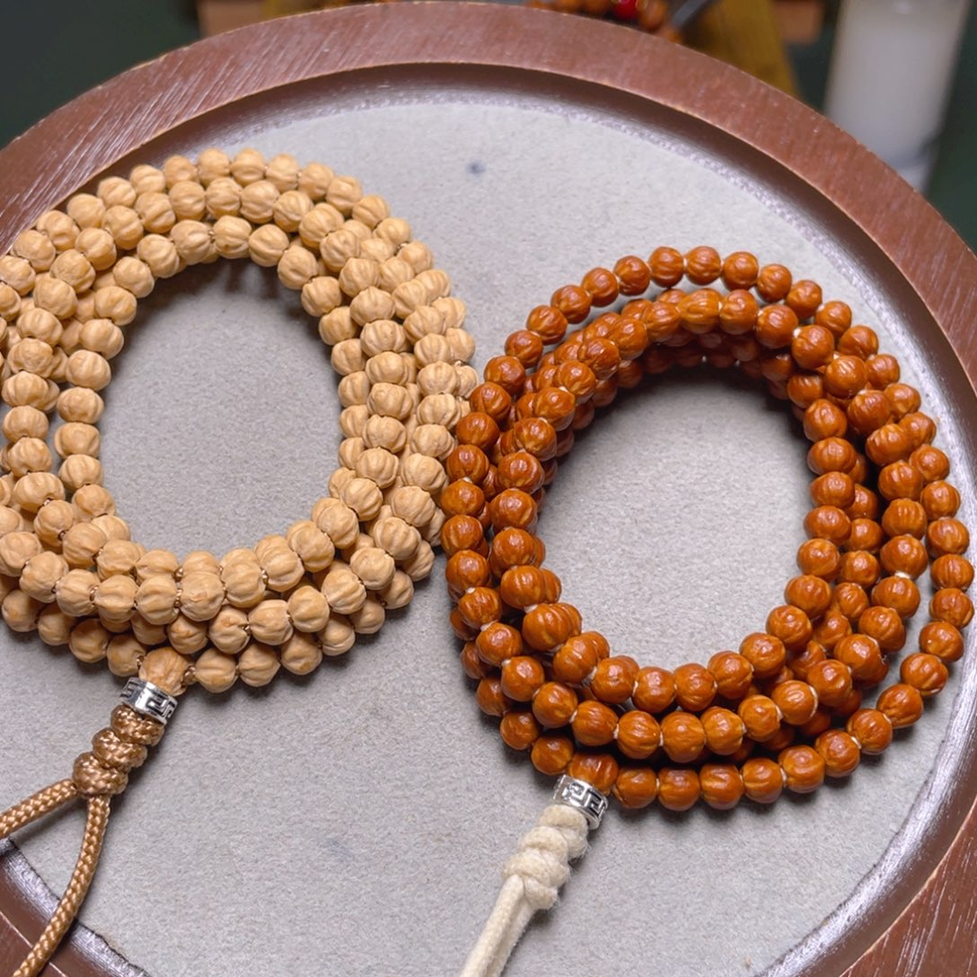 柏香籽/百香籽吊坠原装莲花长串