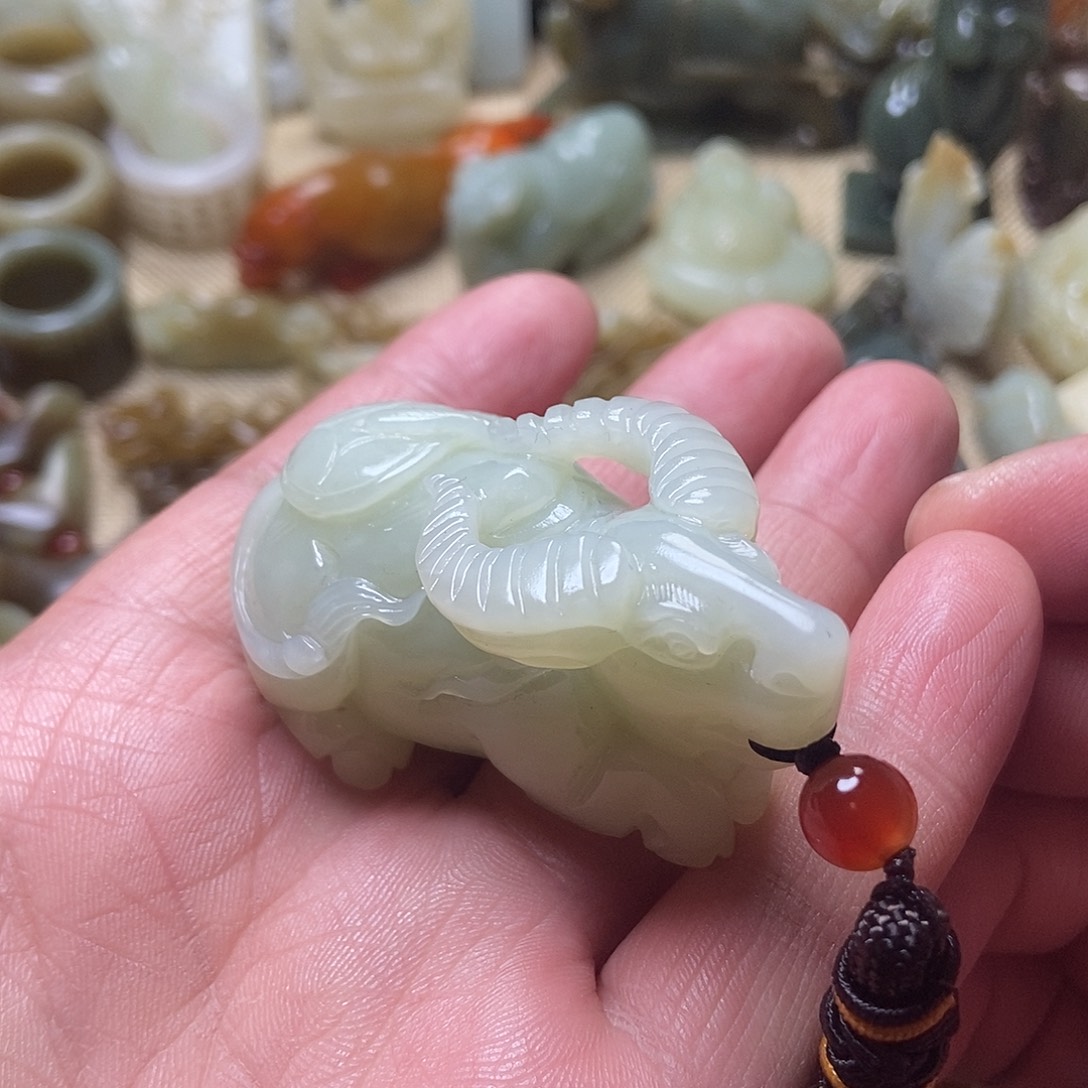 和田玉挂件未镶嵌