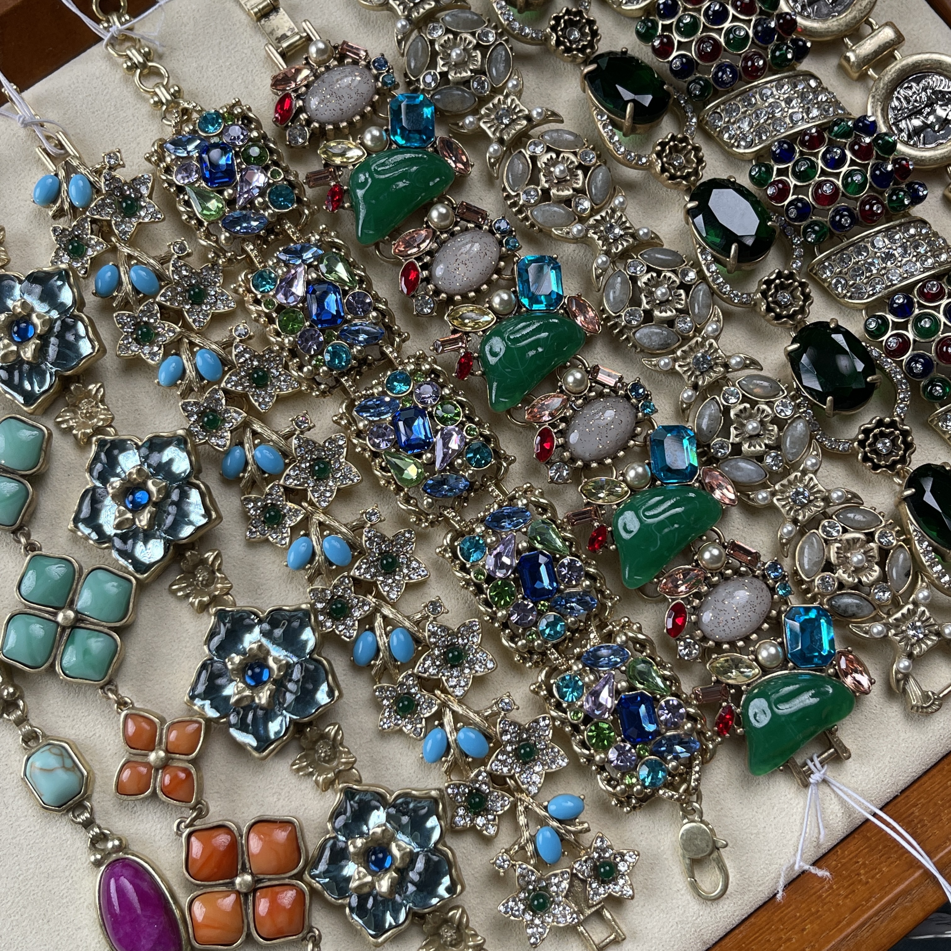 合金手链 合金复古宫廷风中古手链