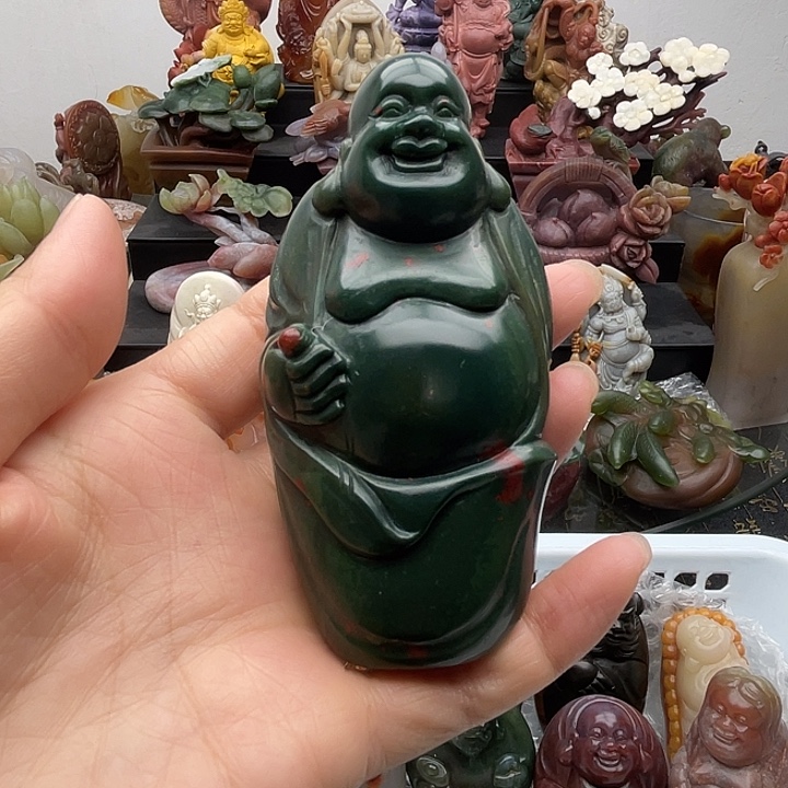 石英质玉未镶嵌手把件