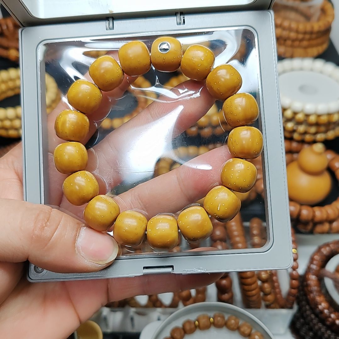 紫金鼠手串14尺实心老型