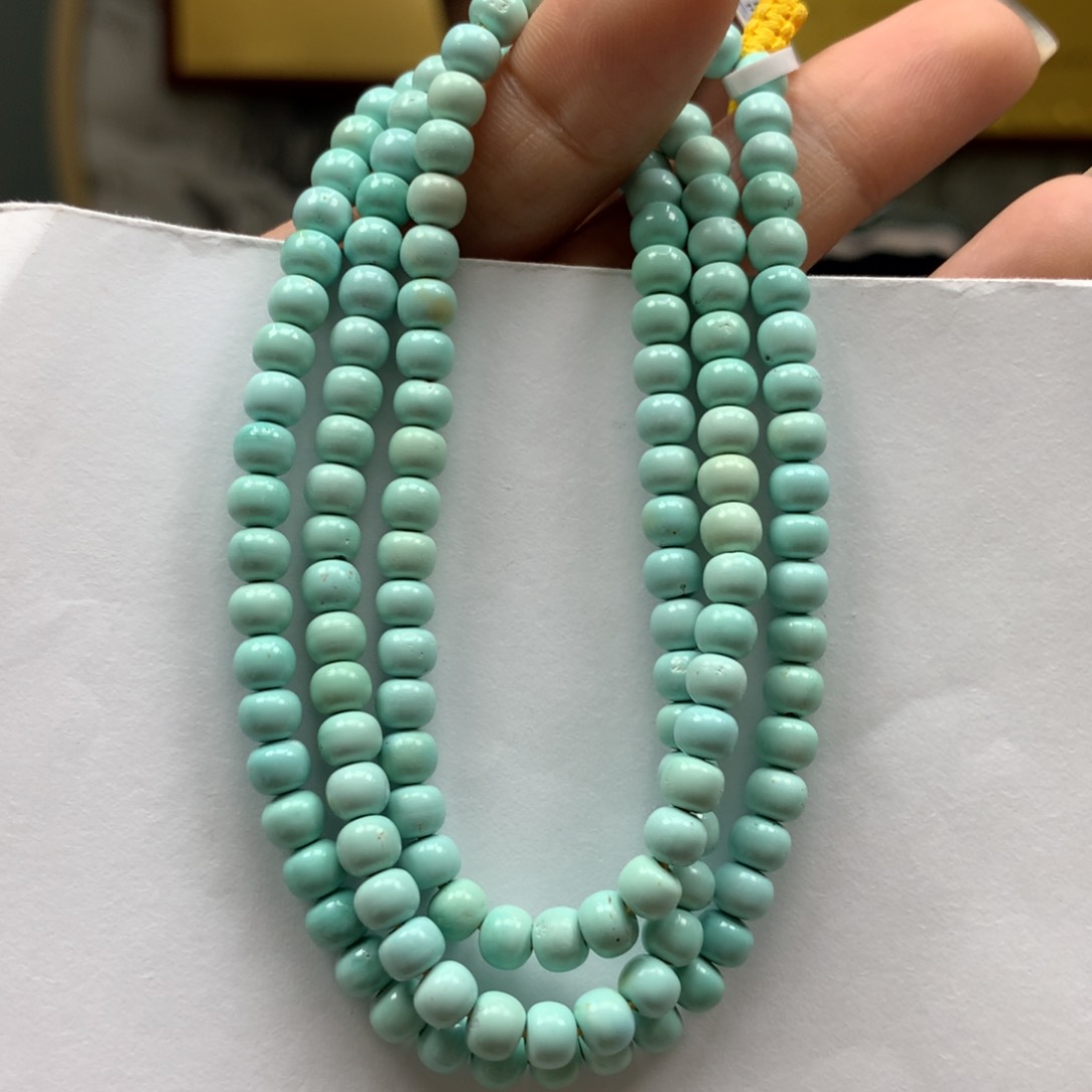 绿松石长链未镶嵌